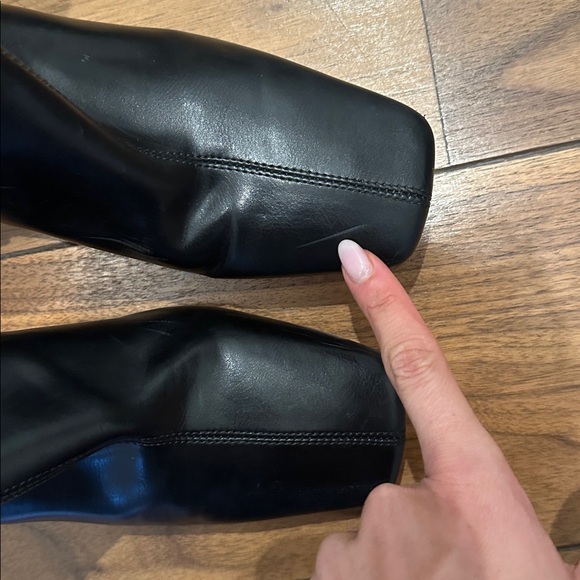 Jeffrey Campbell Jerema Square Toe Ankle/Mid-calf Boots - Picture 9 of 10